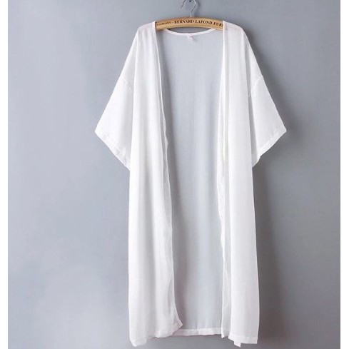 Savana Beachwear - SIMPLY Coverups outer pantai basic polos wanita renang luaran chiffon sifon midi