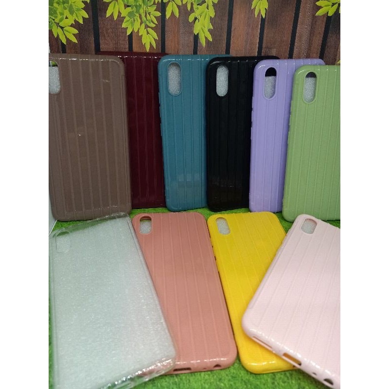 Softcase warna. model kopar.  Vivo Y91C