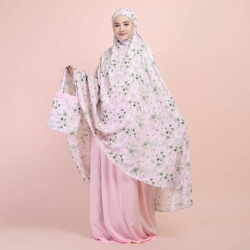 MUKENA TAZBIYA JASMINE GARDEN SERIES ALLSIZE