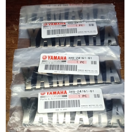 Emblem YAMAHA logo stiker Yamaha tangki rx king original