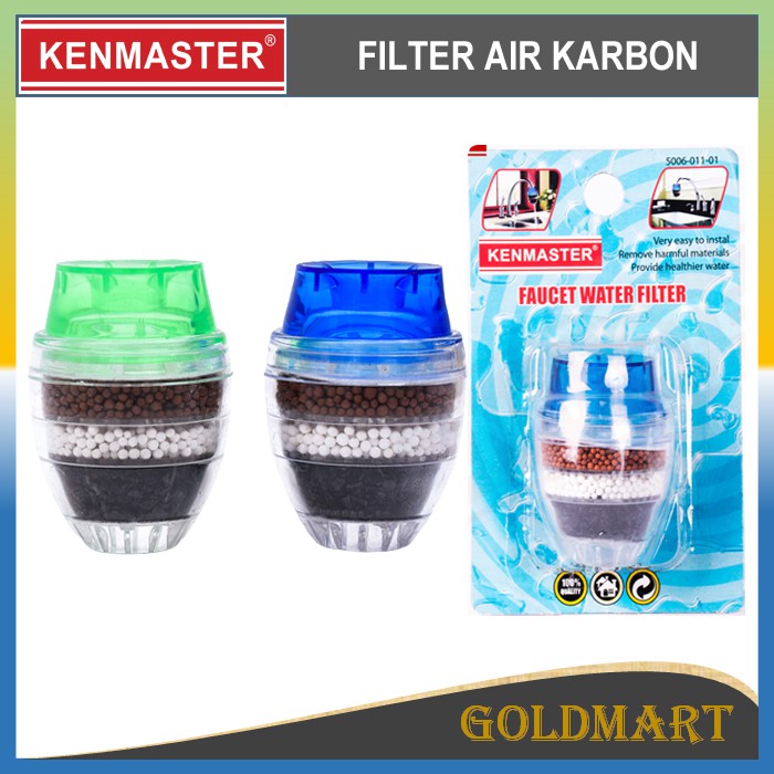 Filter Air Carbon Active 3L Original Saringan Air Kran / Kenmaster Water Filter