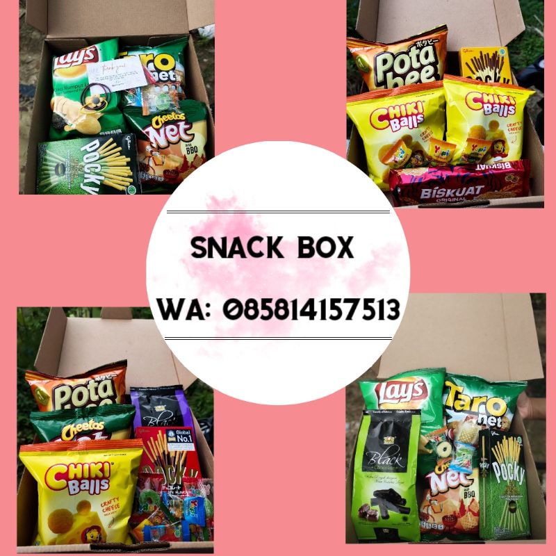 

SNACK BOX MURAH , BISA REQUEST!!