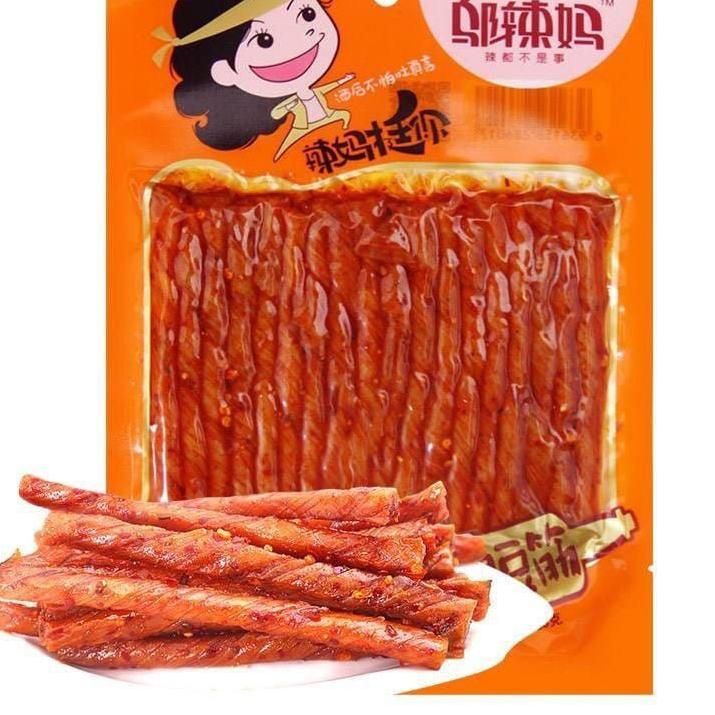 

☀ (HALAL) 邬辣妈 酒鬼豆筋 香辣味 辣条 Wulama Latiao Spicy Tofu |CBK Khusus minggu ini