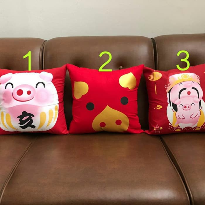 Langsung Order sarung bantal kursi imlek uk.40x40 Terlaris