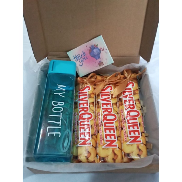 

HAMPERS COKLAT + MY BOTTLE (WARNA RANDOM) BY REQUEST UCAPAN SPESIAL VALENTINE