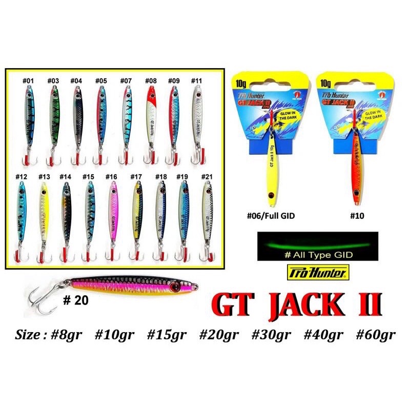 METAL JIG PRO HUNTER GT JACK
