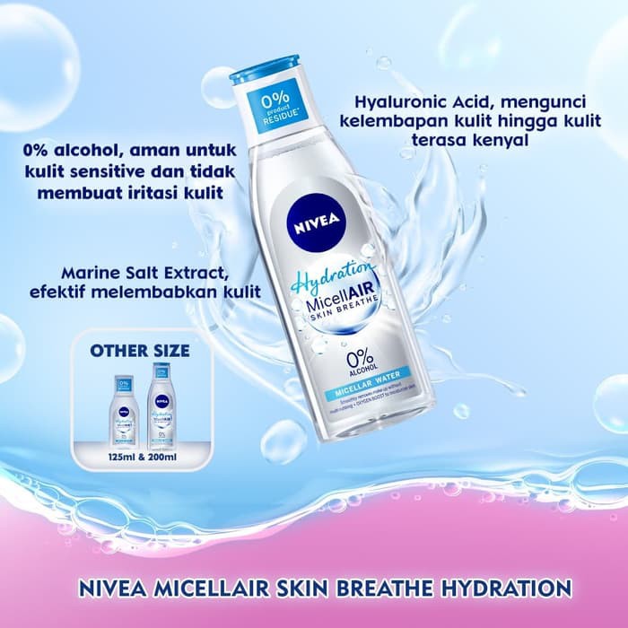 NIVEA Micellair Skin Breathe Hydration 200ml