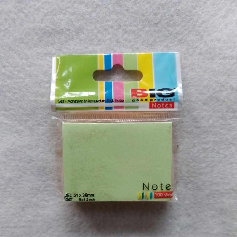 

Memo Stick/Stick Notes/Kertas Tempel 1.5 x 2 inch