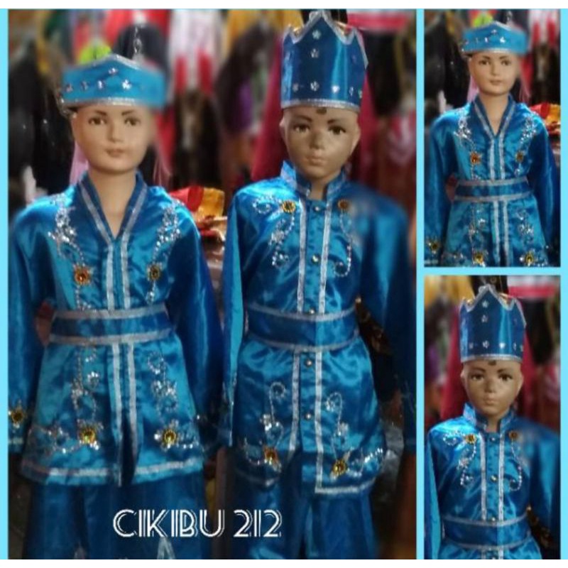 BAJU ADAT MANADO   ANAK TK &amp; SD