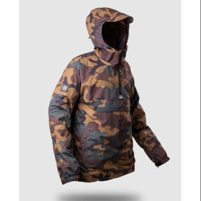 Jaket Cagoule Waterproof Camo TROUBLEMAKER