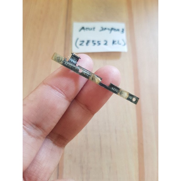 fleksibel flexibel tombol on off volume Hp Asus zenfone 3 ZE552KL sparepart Ori copotan