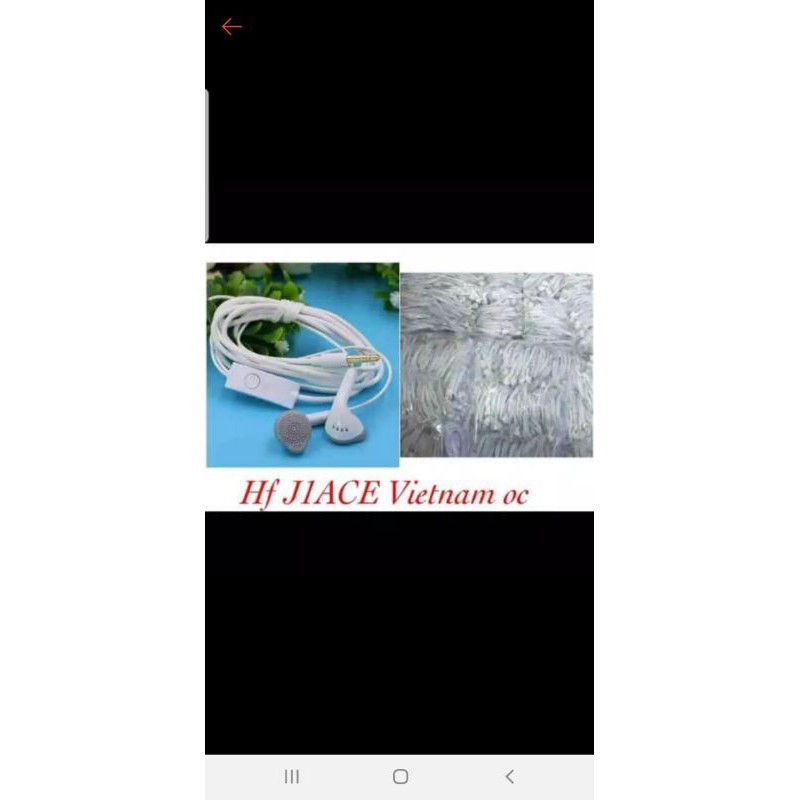 HF Headset Handfree earphone samsung j1ace streo