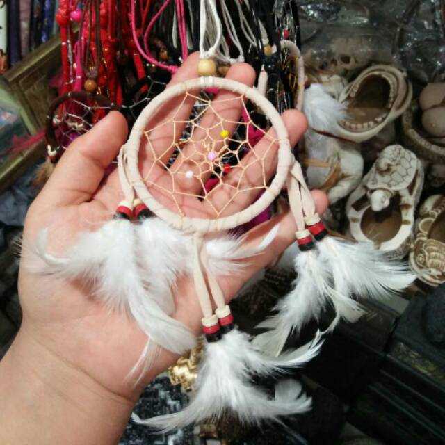 (BISA COD) Kalung Etnik Dream Catcher Penangkal Mimpi Buruk - Aksesoris Fashion Wanita dan Remaja