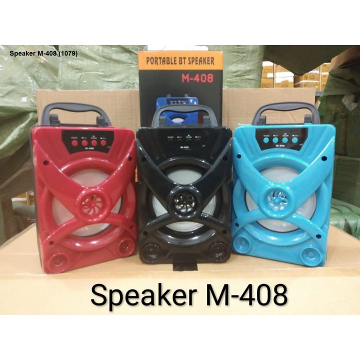 Speaker Bluetooth / Speaker Portable Bass BT M - 408