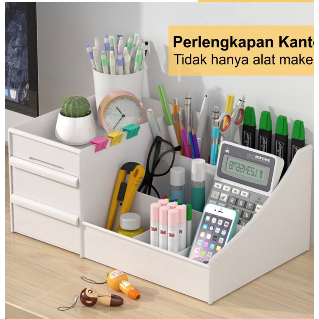 RAK PENYIMPANAN  KOSMETIK KOTAK MAKE UP STORAGE // ORGANIZER TEMPAT COSMETIC // RAK KOSMETIK - BD