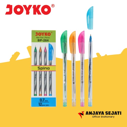 

Bolpen Lilin Joyko BP-264 Spino | Perlusin