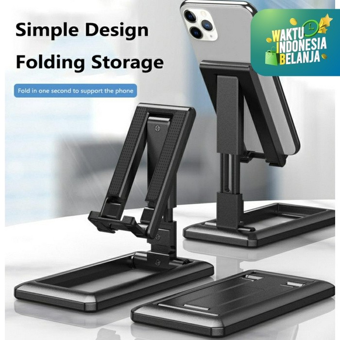 Phone Holder Stand HP di Meja Folding desktop A32 Liftable Foldable