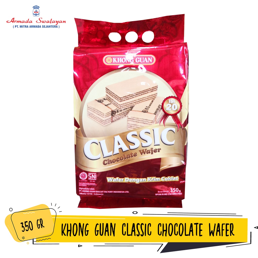 

Khong Guan Classic Chocolate Wafer 350g