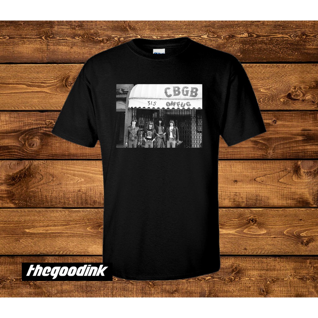 Kaos CBGB - Ramones CBGB - Original Gildan T-shirt DTG Print