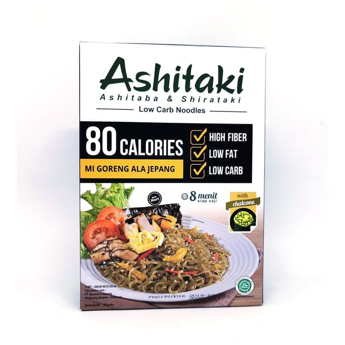 

Mie Ashitaki (Ashitaba & Shirataki) Mi Shirataki Goreng Jepang