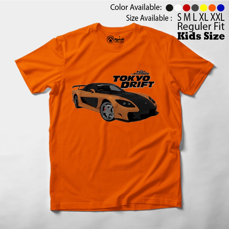 Baju Anak / Kaos Atasan Anak / Kids T Shirt Tokyo Drift