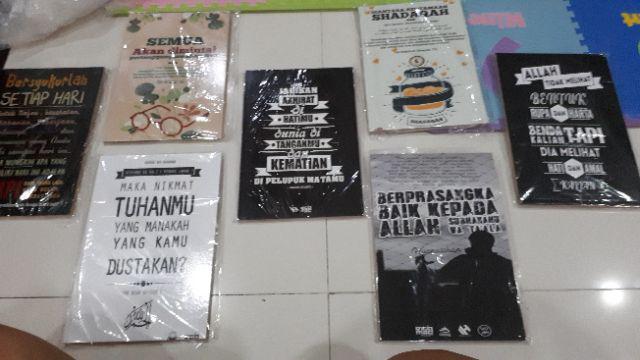 Hiasan Dinding Poster Kayu Al-127