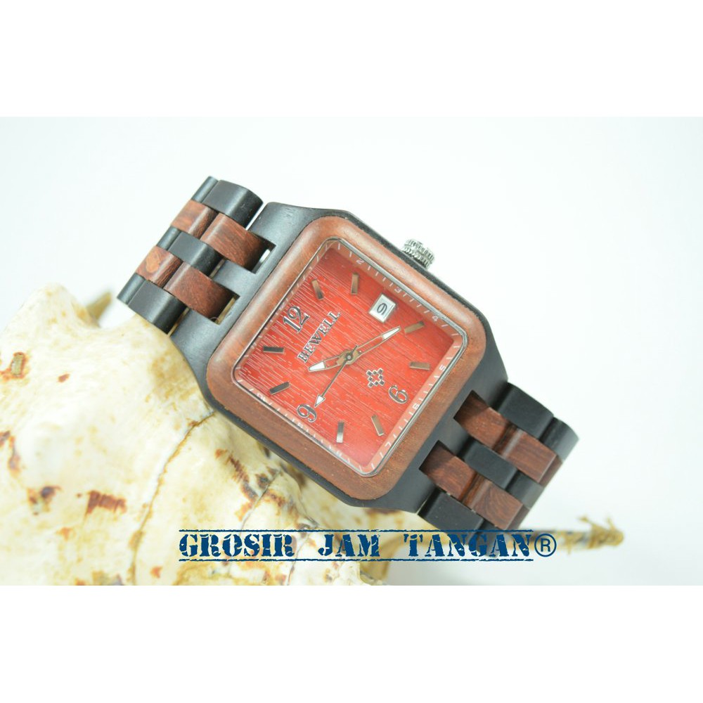 JAM TANGAN KAYU BEWELL WOODY SUPER PREMIUM CLASSIC MEWAH ELEGAN