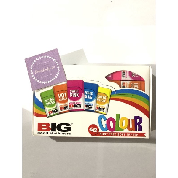 

Penghapus BIG 5 warna