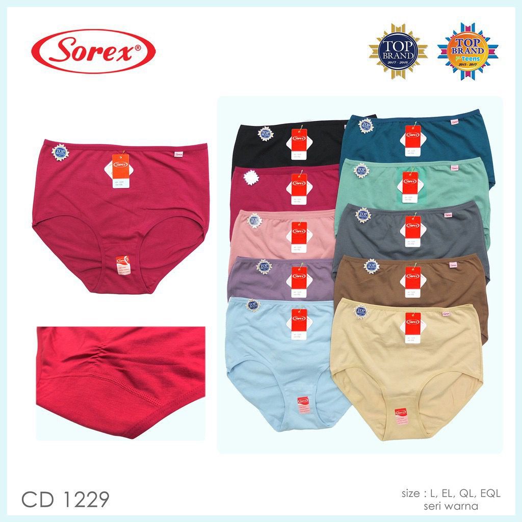 PILIH WARNA Sorex Cd  Basic Maxi 1229 Soft & Comfort  L XL XXL XXXL grosir SOREX FAN PAGE