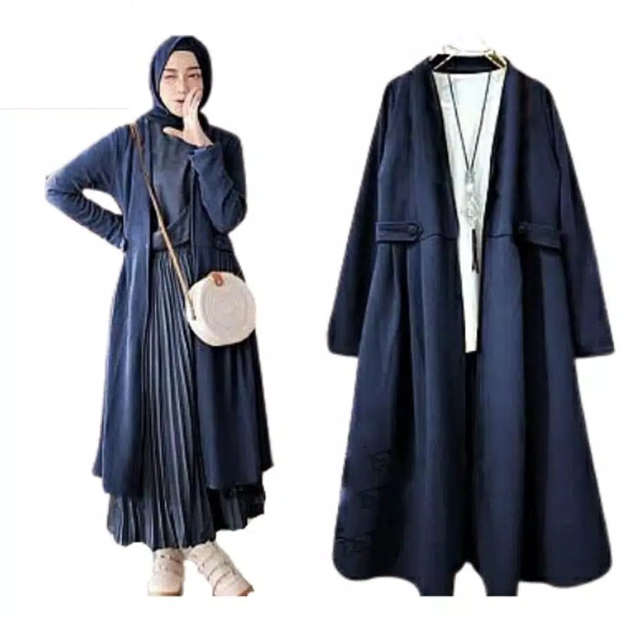 LONG CARDY RIFKA /CARDIGAN WANITA / CARDI WANITA / CARDIGAN  VIKA / CARDINGAN