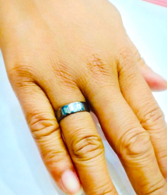 Cincin tungsten/ cincin kramik /cincin cewek