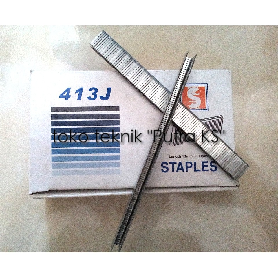 

Isi Staples / Industrial Staples / Isi Staples Angin Tipe 413J