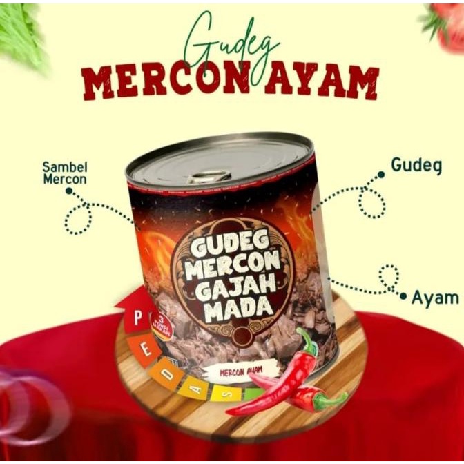 

Gudeg Gajah Mada Varian Mercon Ayam