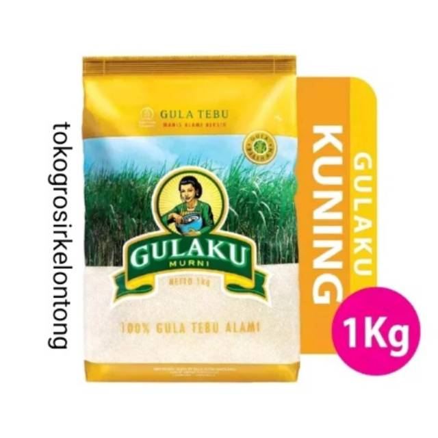 

Gulaku Tebu Kuning Gula Pasir 1kg - tokogrosirkelontong