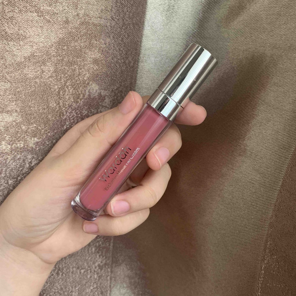 Wardah Exclusive Matte Lip Cream 09 Mauve On 4 g (PRELOVED)