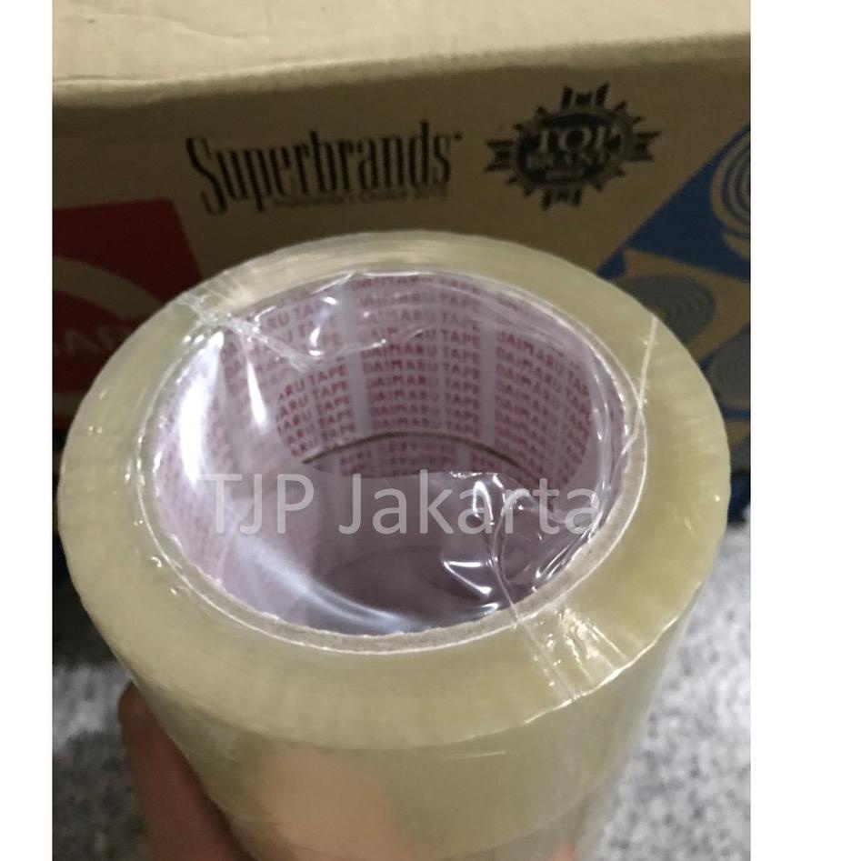 

Lakban OPP Daimaru 2 inch / 48mm x 90 yard bening dan coklat ♥↓ 99