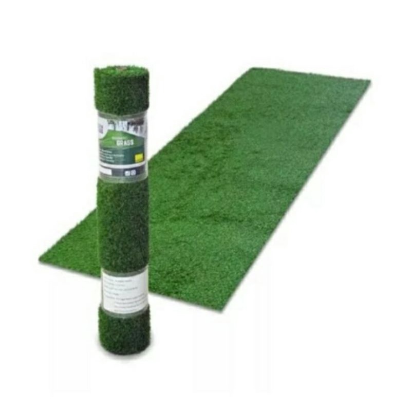 Rumput Sintetis Taman Ukuran 25 x 100 cm Rumput Palsu Rumput SintesisRumput Sintetis Taman Ukuran 25