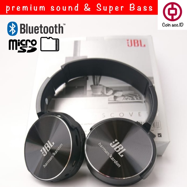 Headphone JBL wireless bluetooth XB450BT