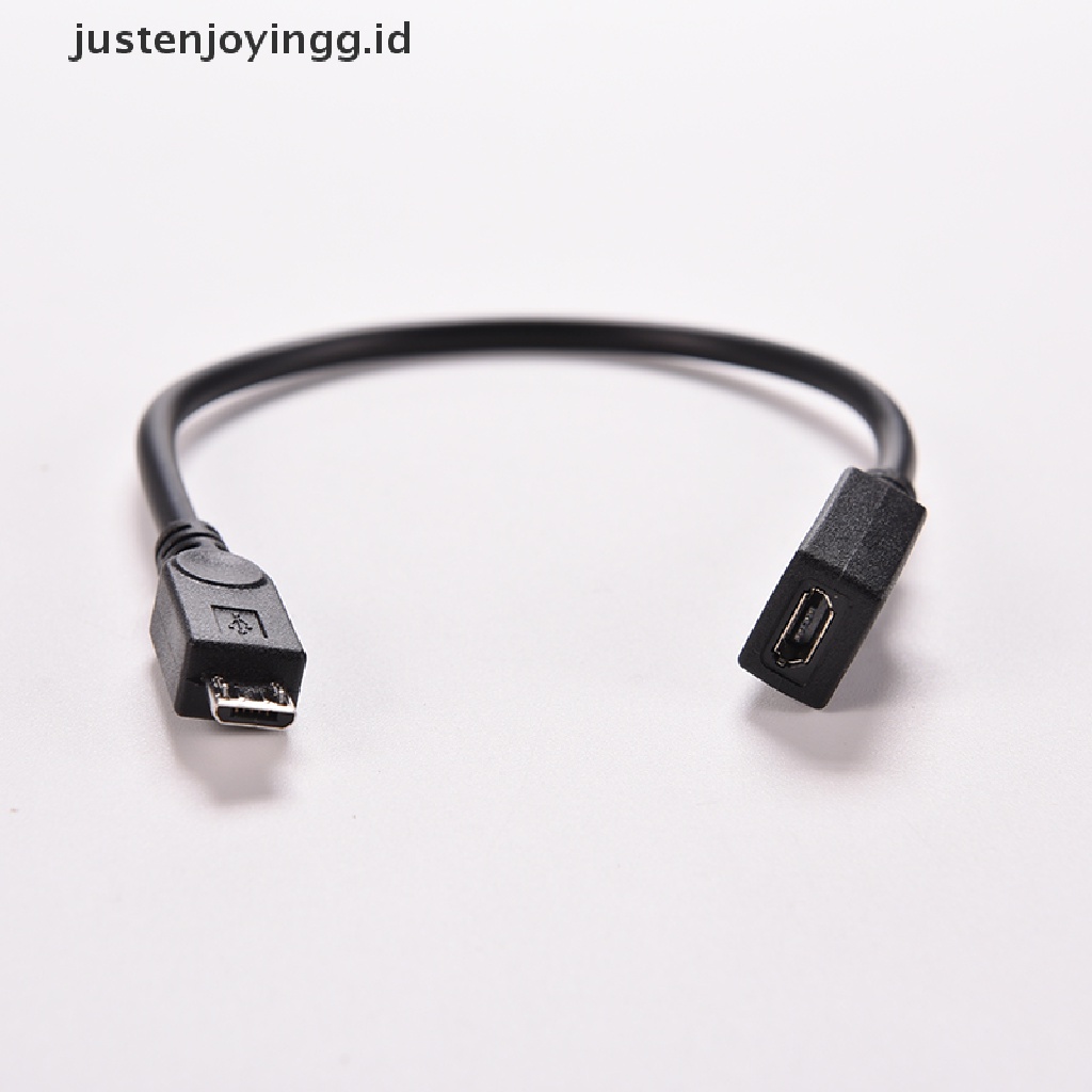 // justenjoyingg.id // Micro USB B Male Female M/F Extension Charging Cable Cord Wire Converter Adapter ~