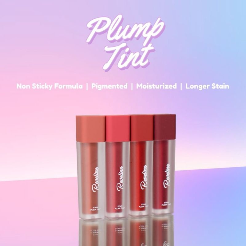 REVELINE LIPTINT REVELINE PLUMP TINT!!  LIPTINT READY STOCK