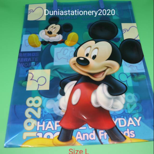 

Paper bag plastik uk L big size