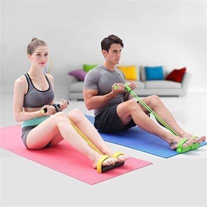 BAHAN BERKUALITAS TINGGI PAKET ALAT OLAHRAGA PRIA WANITA MINI SIT UP DENGAN TUMMY TRIMMER KARET