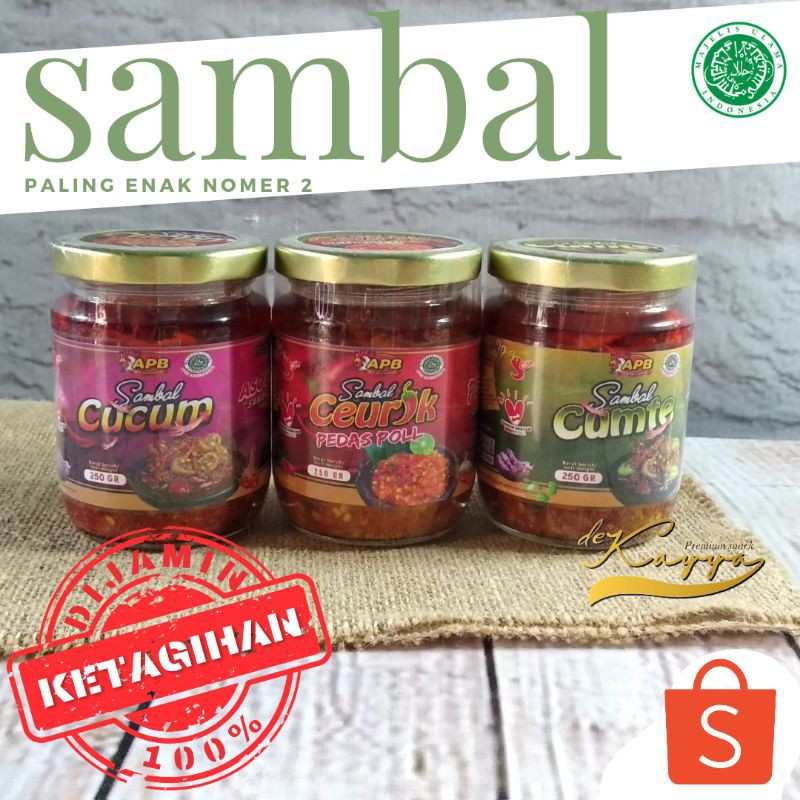 

Sambal Cumi Baby Pete Eat APB Halal Higienis