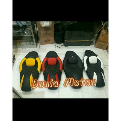 Unik Jok Aerox 155 Mbtech Jok Yamaha Aerox kulit Mbtech Cobra Murah