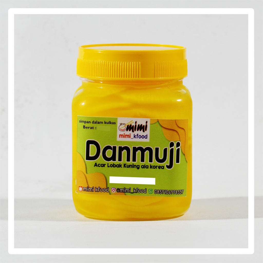 

DANMUJI / ACAR LOBAK KUNING HOMEMADE