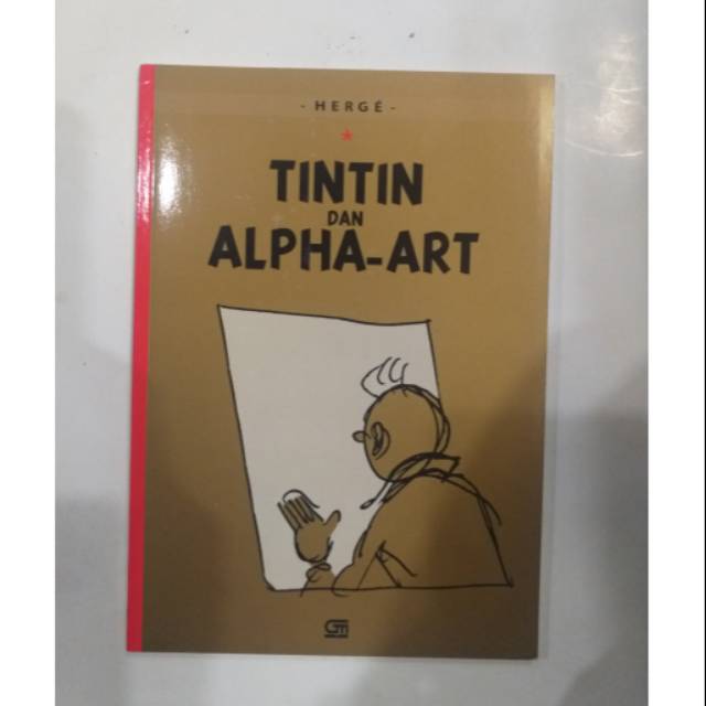 Jual Tintin Dan Alpha Art Herge Terbitan Gramedia Ukuran Buku Kecil