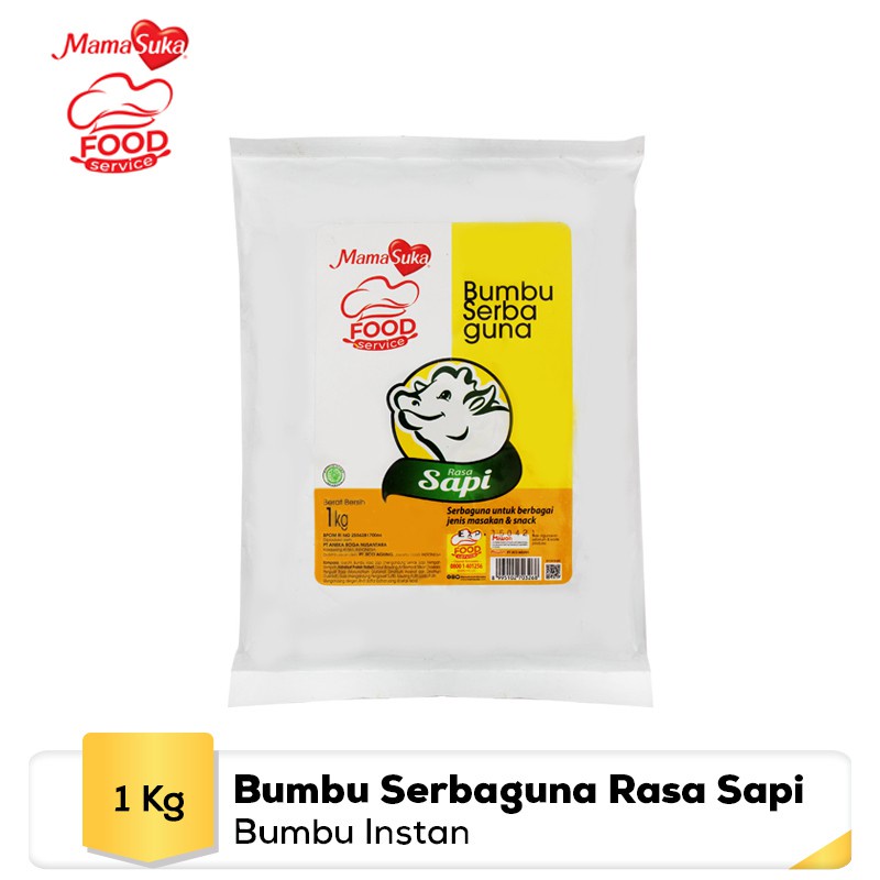 

MamaSuka Bumbu Serbaguna Rasa Sapi 1 kg