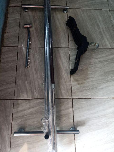 Gantungan Gawangan Baju Tarik   Max Lebar 1.8 Meter