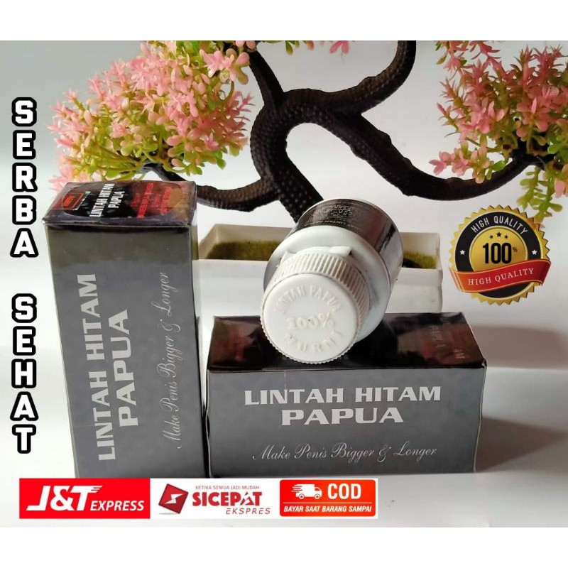 MINYAK LINTAH HITAM PAPUA/PEMBESAR PENIS