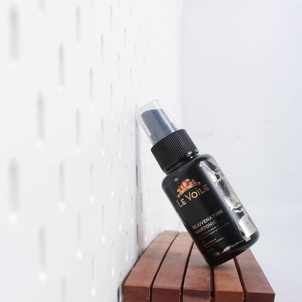 Hair Tonic Buah Apel Le Voile - Tonik Rambut Import Wangi Dengan Apple Stem Cell, Cegah Rontok Murah